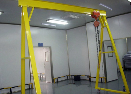 Κινητός ηλεκτρικός ανελκυστήρας γερανών ατσάλινων σκελετών ακτίνων 5 τόνου ενιαίος με το γάντζο για την ανύψωση φορτίου